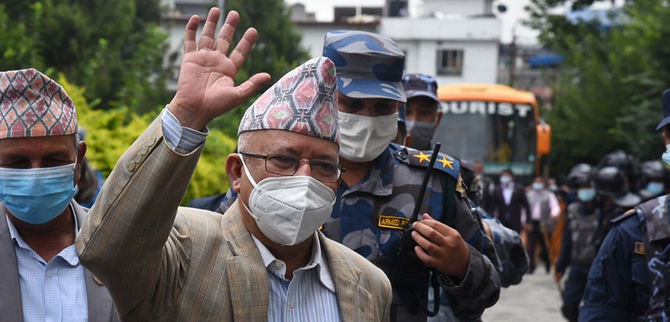 सनाखतको माधव नेपाल समुह निर्वाचन आयोगमा