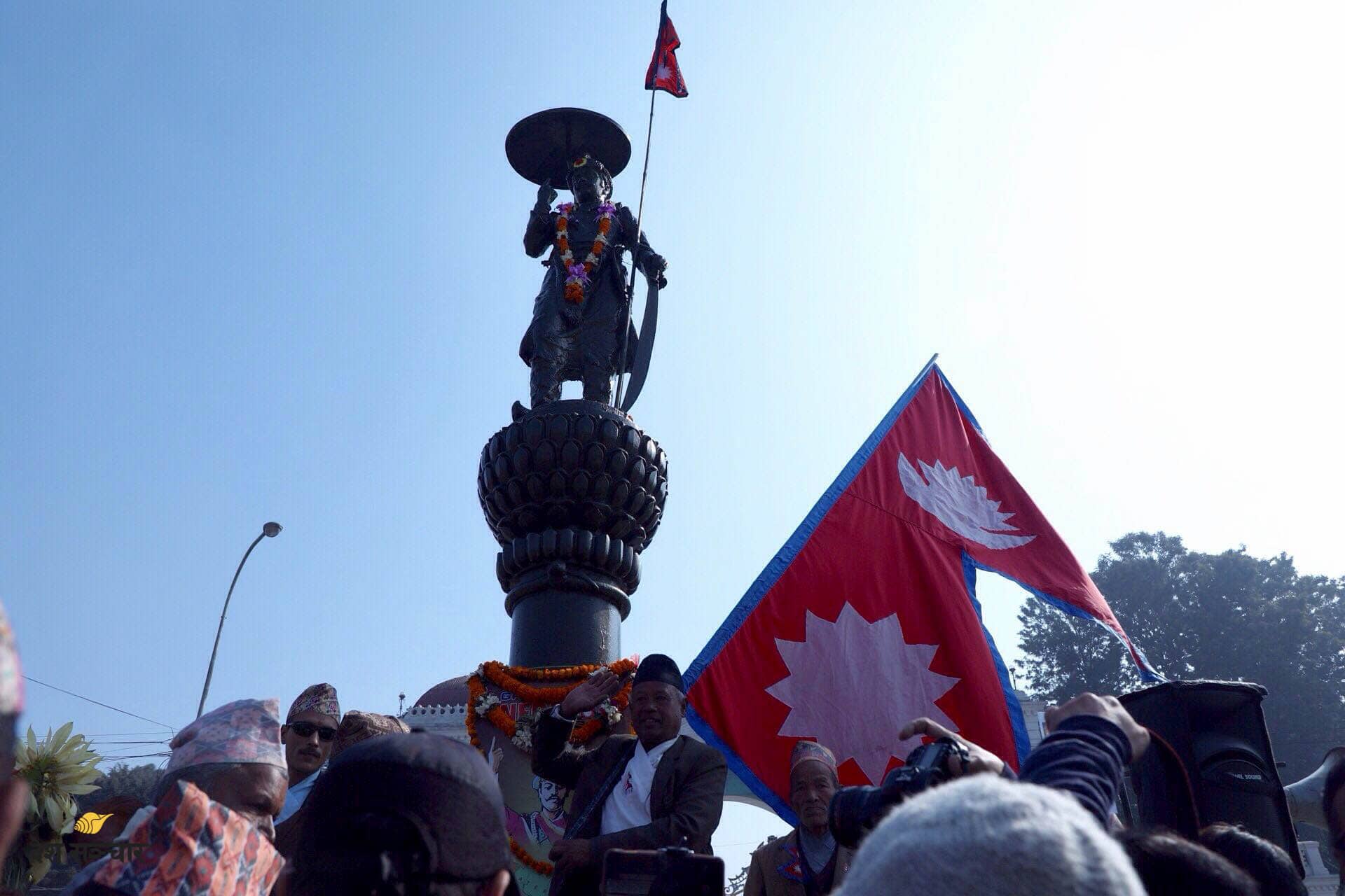 पृथ्वीनारायण शाहको सालिक