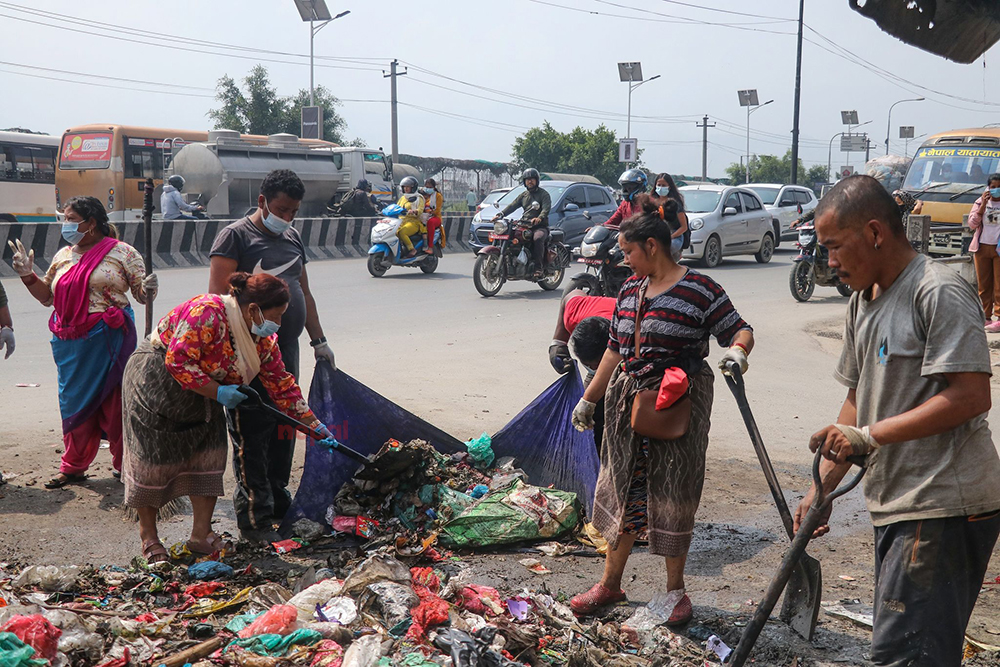 काठमाडौंको फोहोर