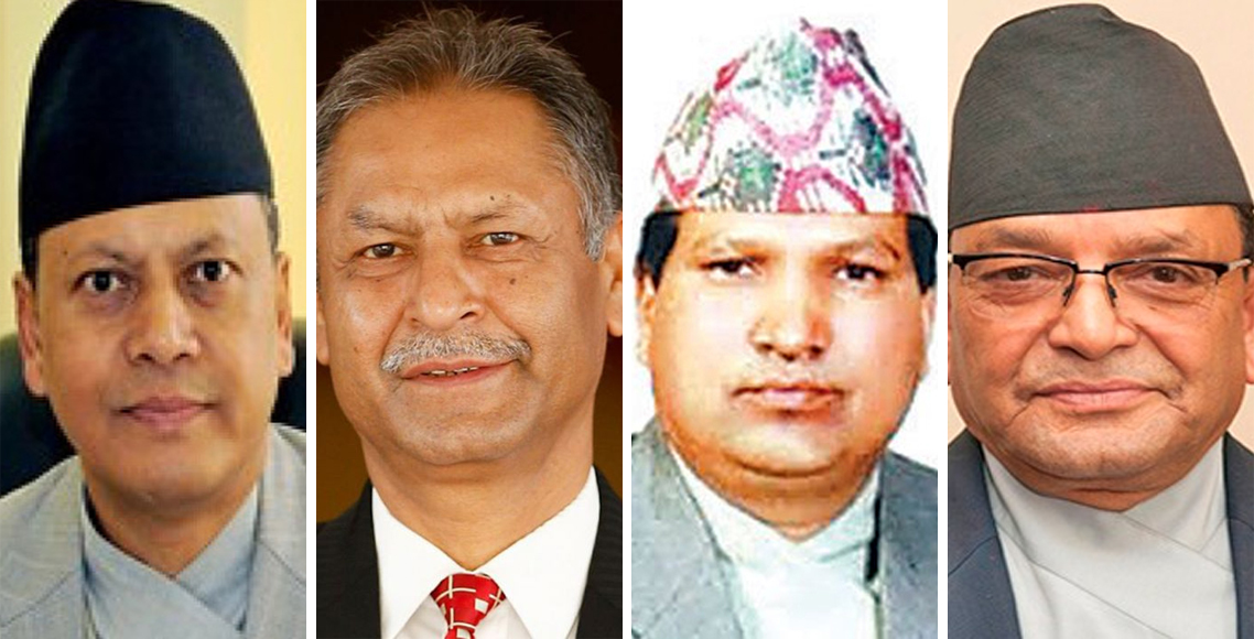 चार पूर्वसचिव